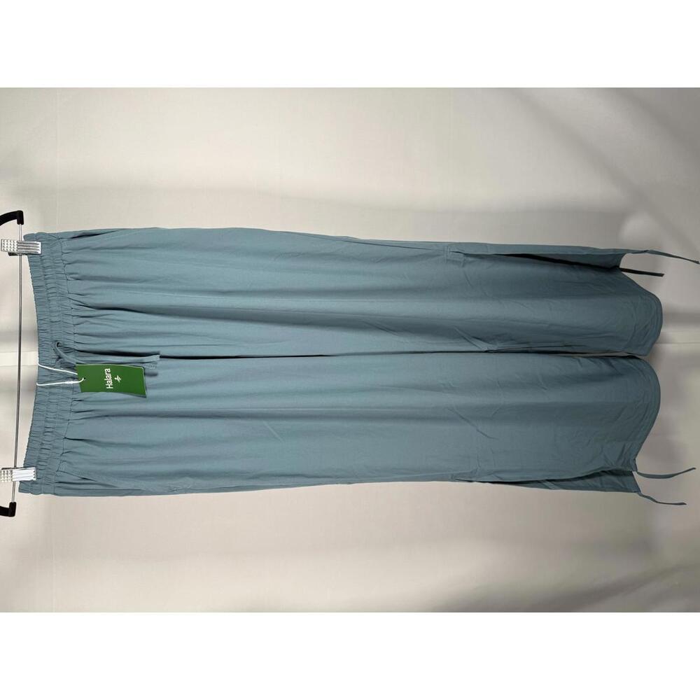 NWT Halara High Waisted Drawstring Pocket Hem Casual Joggers Mineral Blue Size L - Picture 2 of 11